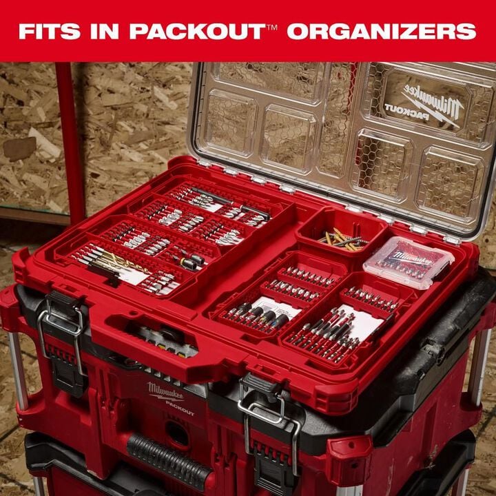 Milwaukee SHOCKWAVE Impact Duty Driver Bit Set 100pc, large image number 7