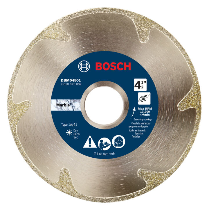 Bosch 4-1/2 Inch Continuous Diamond Wheel, large image number 0