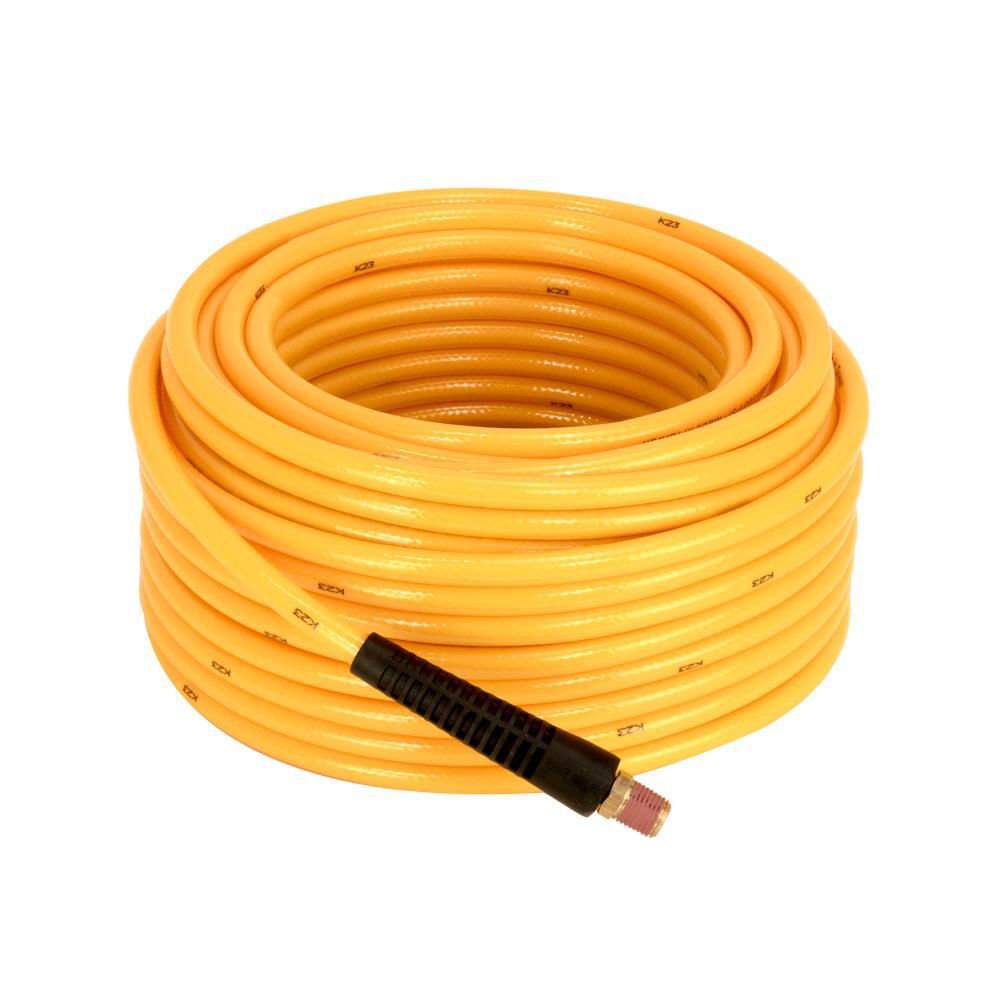DEWALT 1/4 Inch x 100 Ft. Braided Polyurethane Air Hose, large image number 2