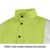 Black Stallion Welding Jacket 9oz Lime Green FR Cotton XL, small image number 3