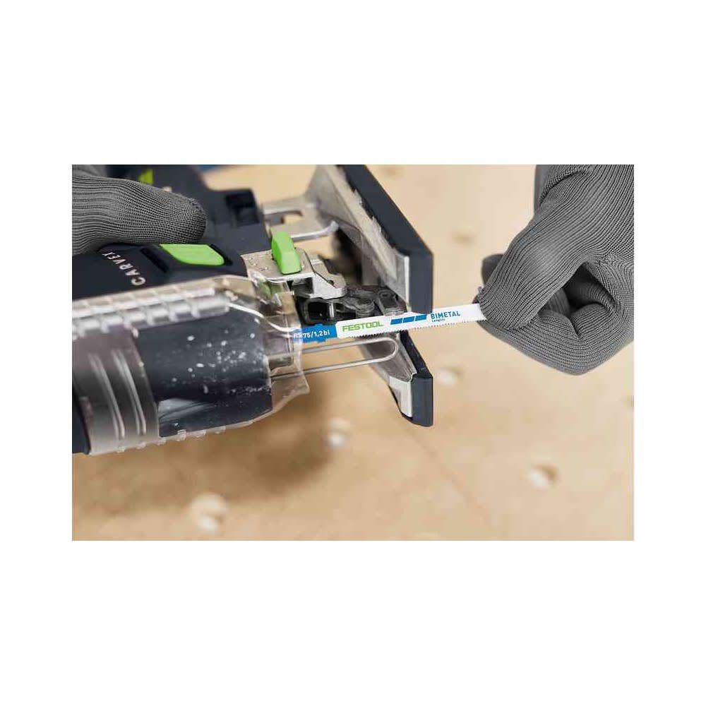 Festool STS-Sort/21 P/M/B 75 mm Length of Cut Jigsaw Blade Set, large image number 3