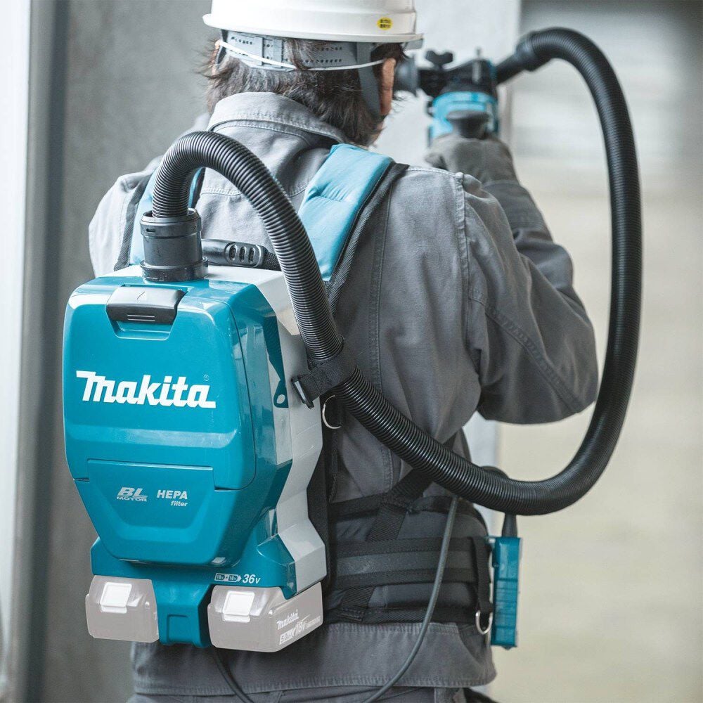 Makita 18V X2 (36V) LXT 1/2 Gallon HEPA Backpack Dry Vacuum (Bare Tool), large image number 3