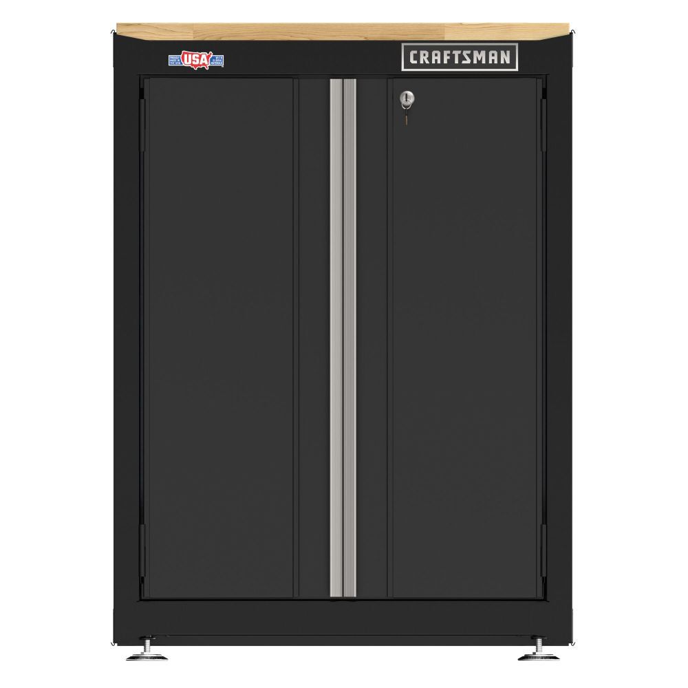 CRAFTSMAN S2000 Series 2-Door Base Cabinet, Black, large image number 1