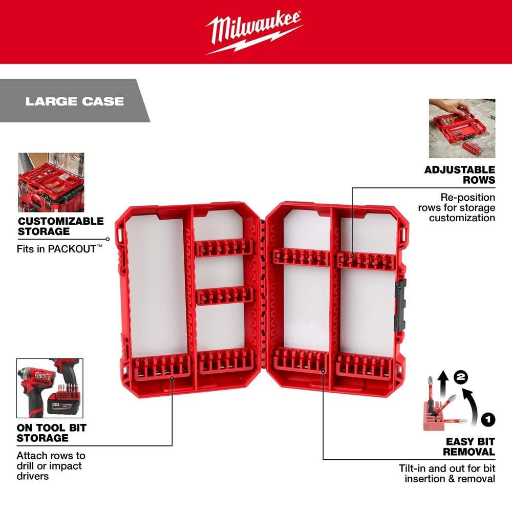 Milwaukee Customizable Large Case for Impact Driver