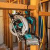 Makita 40V max XGT 6-1/2 in Circular Saw Cordless 4.0Ah Kit, AWS Capable, small