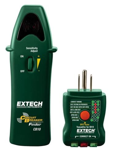 Extech AC Circuit Breaker Finder/Receptacle Tester, large image number 0