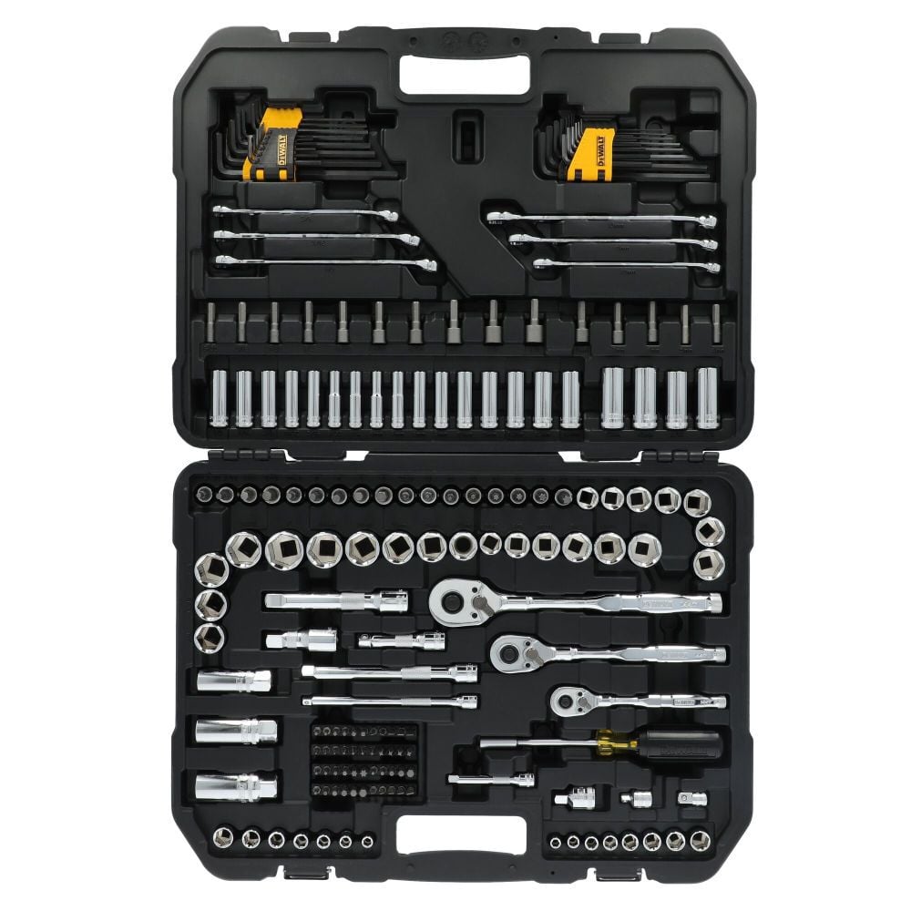 DEWALT TOUGHSERIES 184 Piece 3 Drive Mechanics Tool Set - DWMT45415