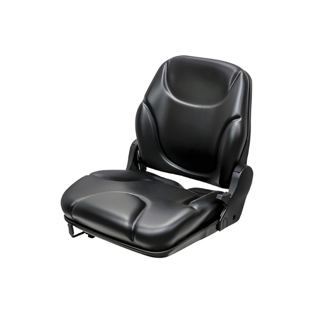 Uni Pro Water-Resistant Adjustable Vinyl Backrest Seat Black, large image number 1