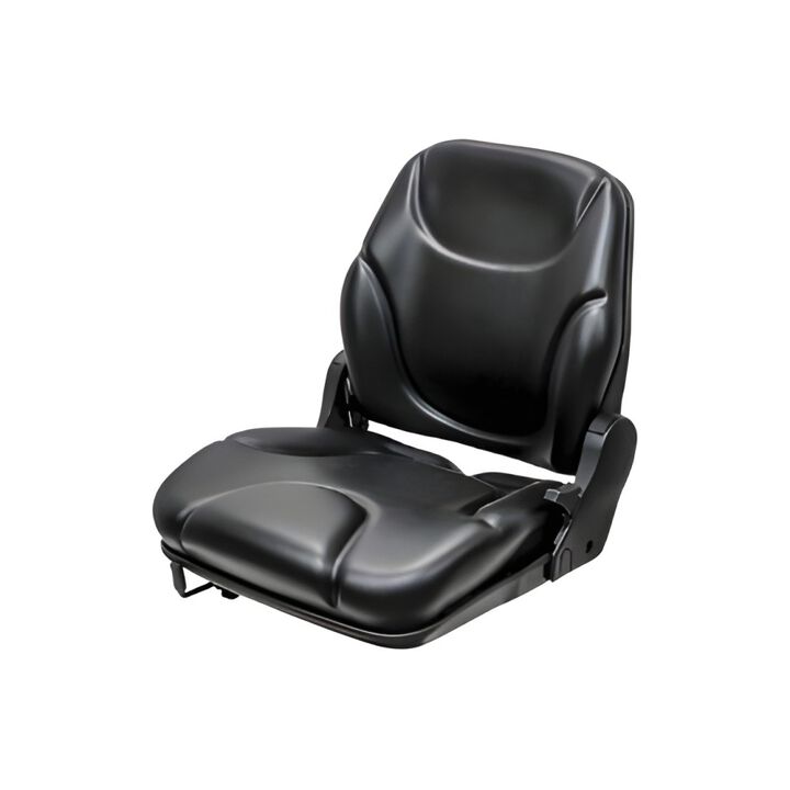 Uni Pro Water-Resistant Adjustable Vinyl Backrest Seat Black