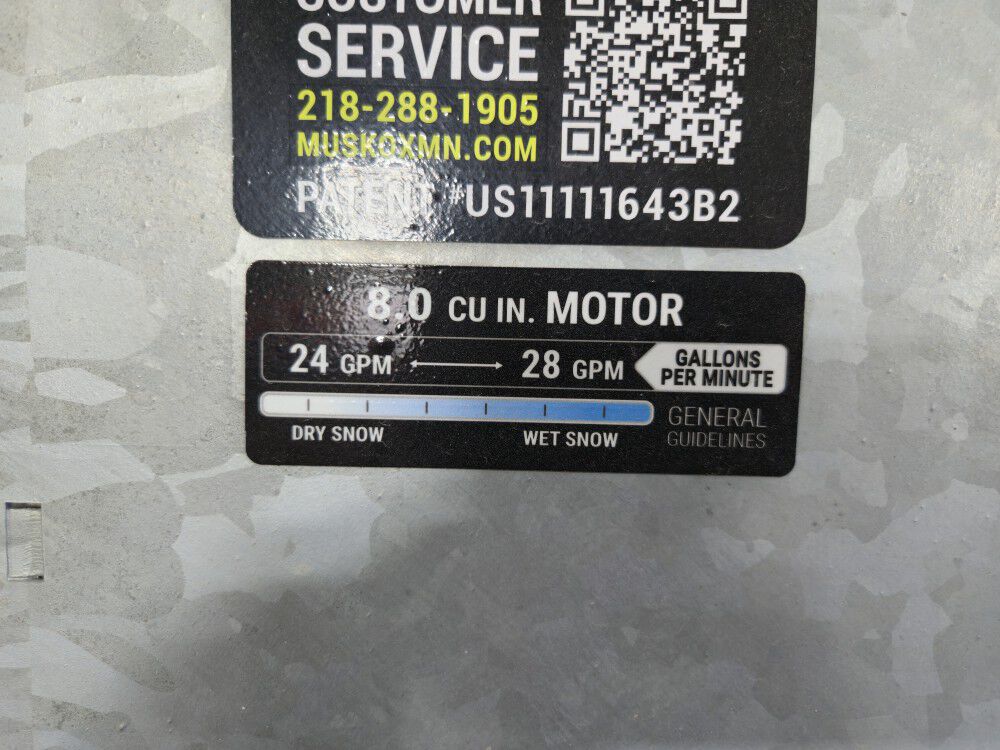 MUSKOX 84 Inch 17-50 GPM Hydraulic Snow Blower, large image number 17