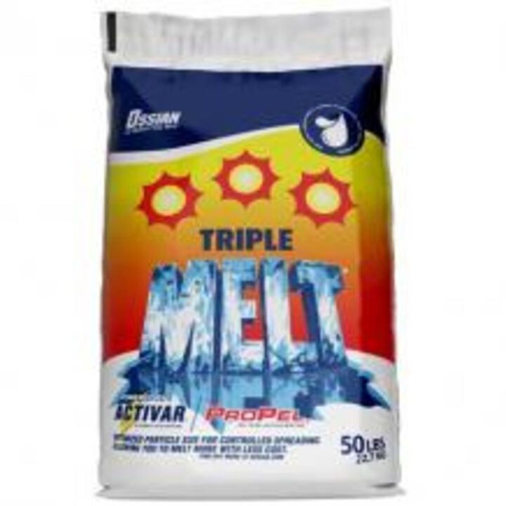 Triple Melt Ice Melt with Activar, 50 Pounds