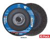 Pferd CC-GRIND 4-1/2 Inch Threaded Robust Grinding Disc Bundle, 10 Pieces, small image number 2