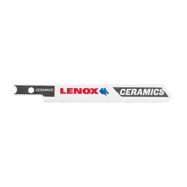 Lenox U-Shank Carbide Grit Jig Saw Blade, 3 1/2 in X 3/8 in, 3 Pack