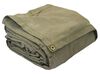 Eagle Industries Flame Retardant Canvas Tarp, 10ft x 12ft, Olive Drab Green, small image number 1