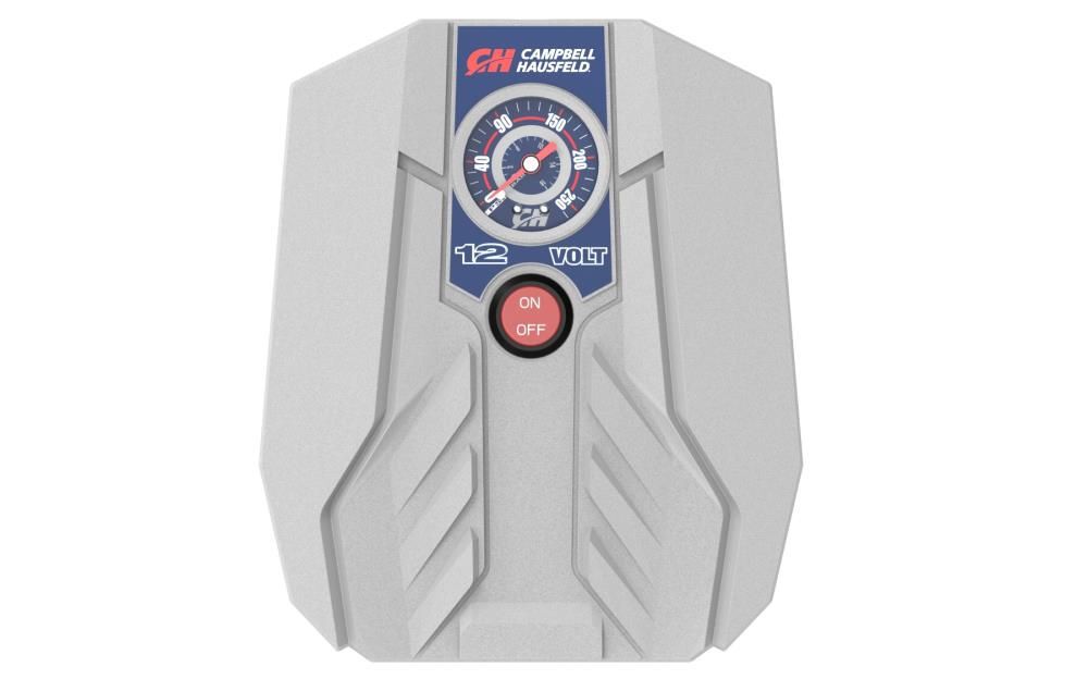 Campbell Hausfeld 12V Inflator Portable Lightweight 150 PSI with LED Light & Inflation Nozzles, large image number 4