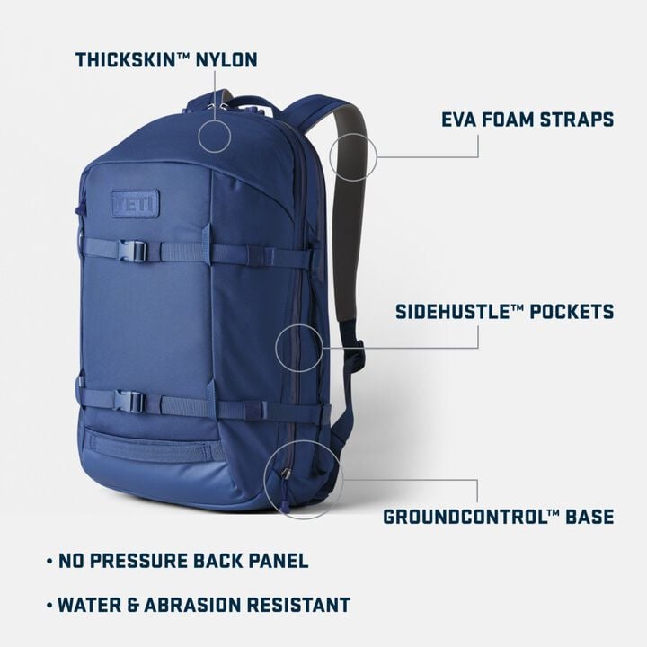 YETI Crossroads 27L Backpack Black, large image number 4