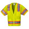 Portwest Yellow Aurora Sleeved Hi-Vis Vest - Large, small image number 1