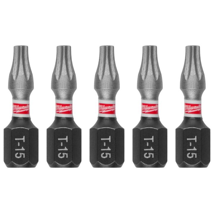 Milwaukee SHOCKWAVE 1 in. T15 Impact Driver Bits 5PK, large image number 8