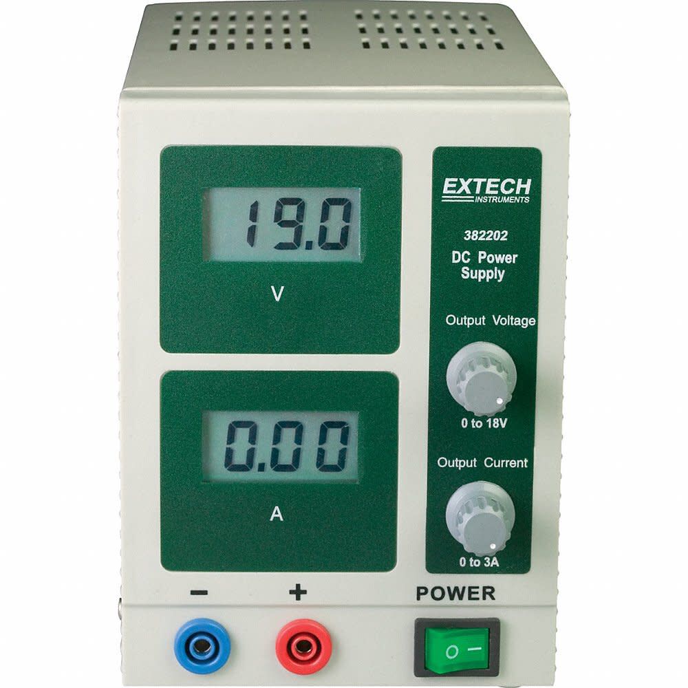Extech 30V 1A Digital DC Power Supply, large image number 2
