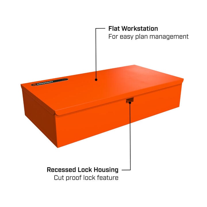 Crescent RAILWORKS Top Shelf Lockable Flat Workstation, large image number 5