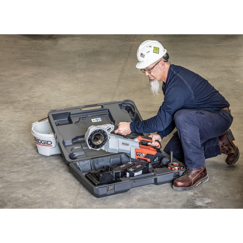 Ridgid 760 FXP 12-R Power Drive Threading Tool Kit, large image number 4