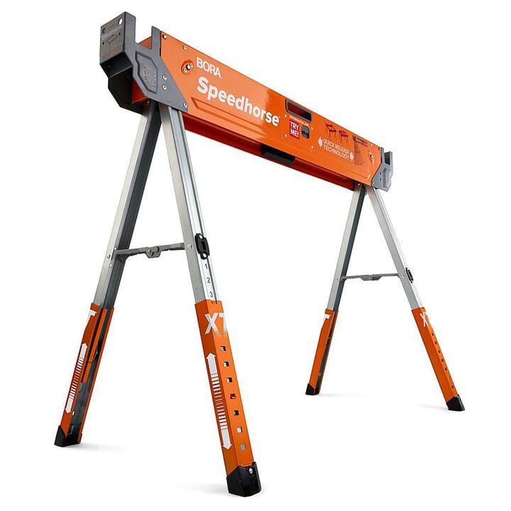Bora Portamate Adjustable Speedhorse XT Sawhorse Work Support System Two Pack, large image number 4