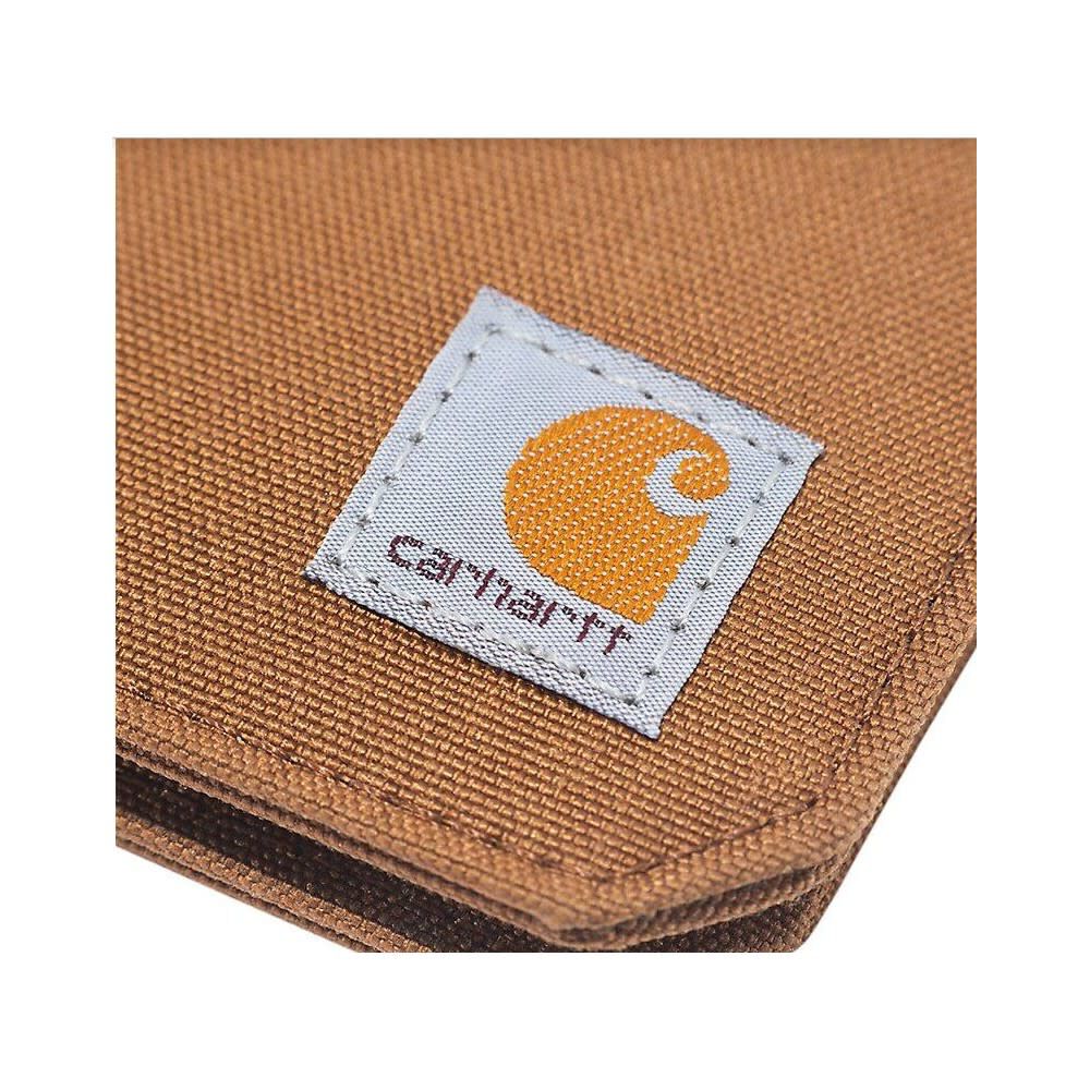Carhartt Brown 700D Nylon Duck Bifold Wallet, large image number 6