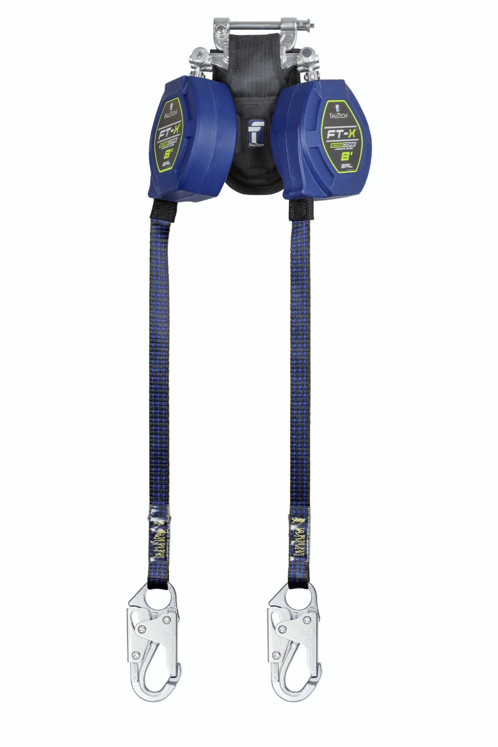 Falltech 8 Ft. FT-X Twin-Leg Self-Retracting Lifeline with Steel Snap Hooks – 84108TP1