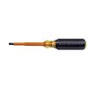 Klein Tools Insulated 1/4 In. Cabinet Tip Screwdriver with 4 In. Shank, small image number 1