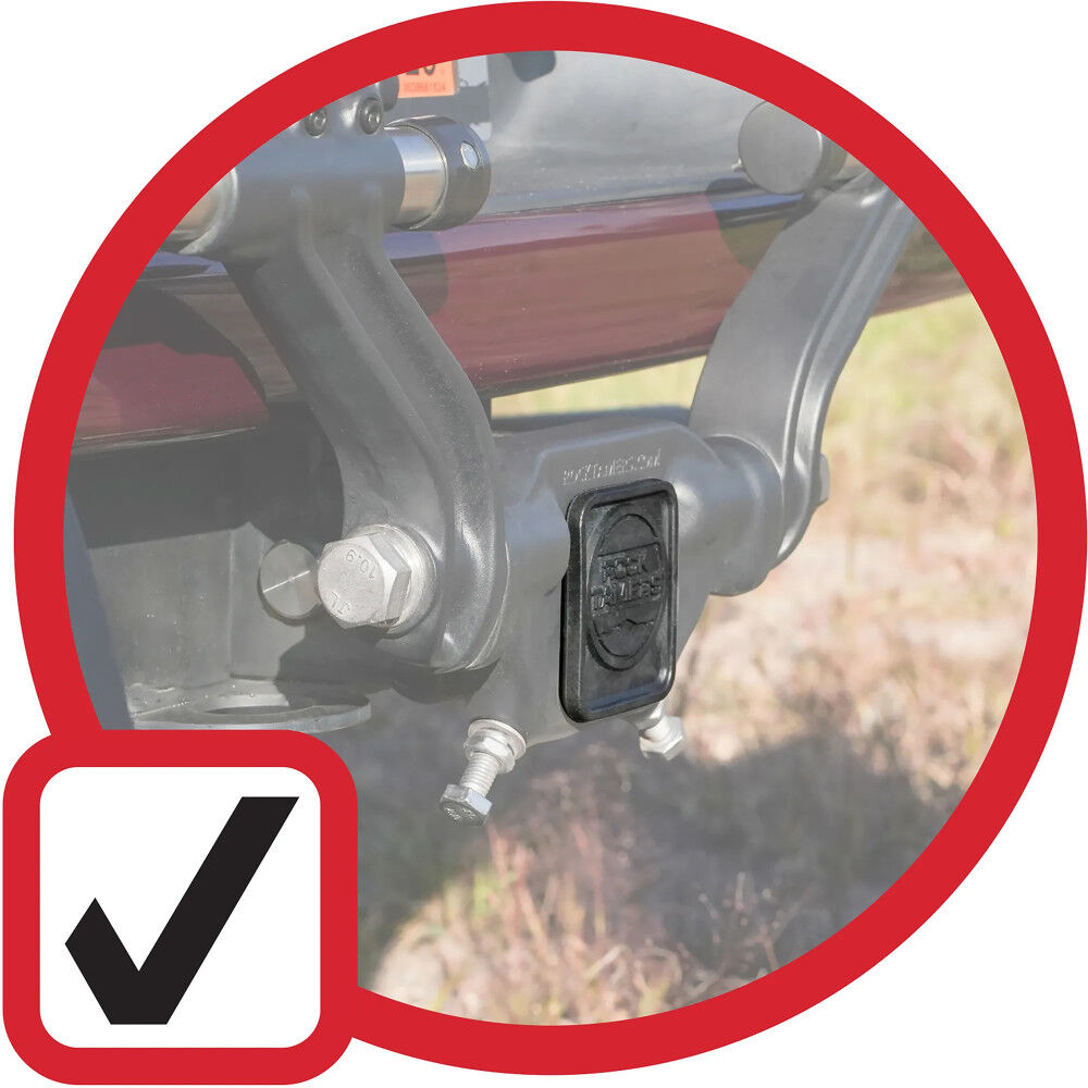 Rock Tamers Shin Tamer Hitch Mount for Mudflap System, large image number 2