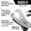 Klein Tools Cable Cutter Coaxial 1in Capacity, small image number 2