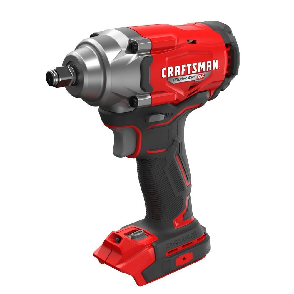 CRAFTSMAN V20 RP Cordless 1/2 Inch Impact Wrench (Bare Tool), large image number 9