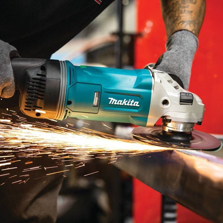 Makita 7in Angle Grinder with AFT and Brake, large image number 8
