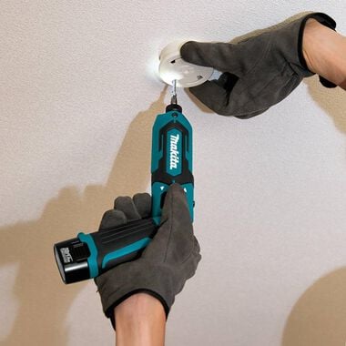 Makita 7.2V Lithium-Ion Cordless 1/4inch Hex Impact Driver Kit, large image number 6