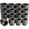 Proto 1 in Drive 6 Point Impact Socket Set 16pc, small