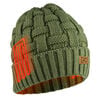 Mobile Warming Heated Cable Knitted Beanie Unisex Green One size, small image number 2
