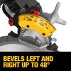 DEWALT 12in 15 Amp Dual Bevel Compound Miter Saw, small image number 4