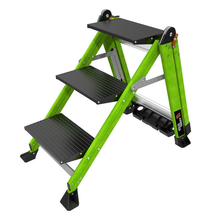 Little Giant Safety Jumbo Step Stool with Handrail, large image number 5