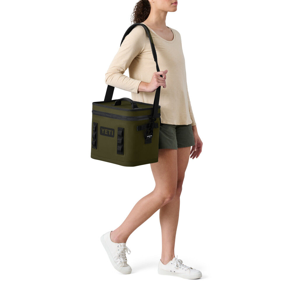 YETI Promotional Hopper Flip 12 Soft Backpack Cooler Olive, large image number 9