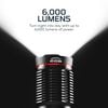 Nebo Redline 6K Flashlight 6000 Lumens Waterproof Rechargeable, small image number 4