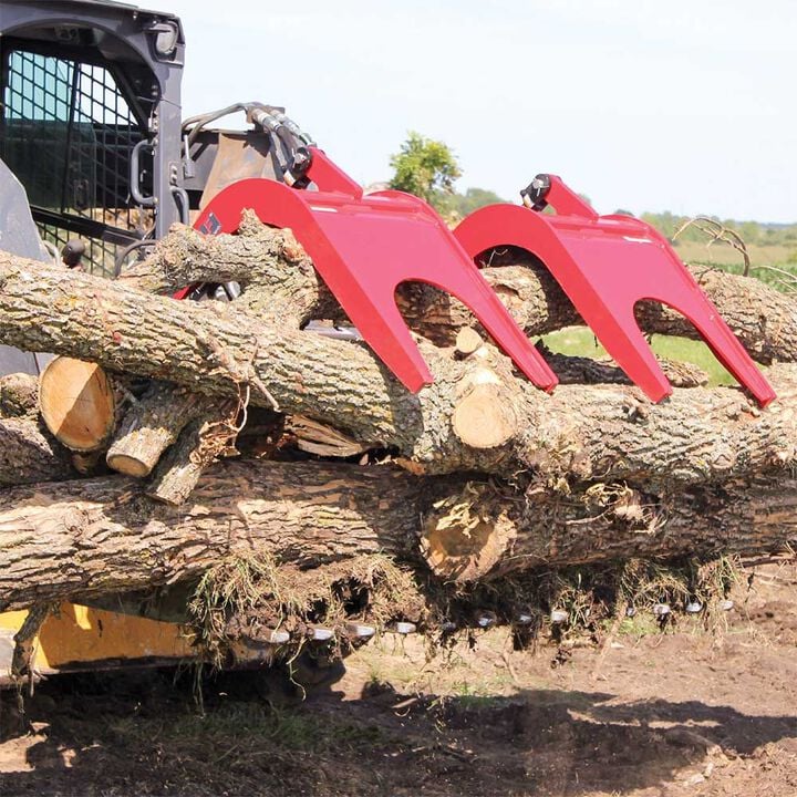 GreyWolf Attachments Double Grapple Skid Steer Attachment, large image number 14