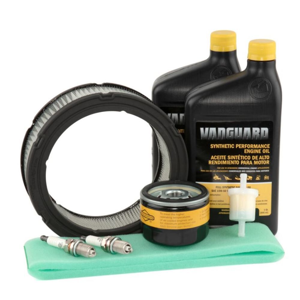 Briggs and Stratton SAE 15W-50 Oil Engine Tune-Up Kit for Small Block V-Twin Engines – 84004937
