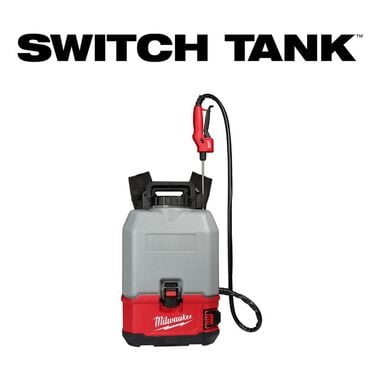 Milwaukee M18 SWITCH TANK 4-Gallon Backpack Concrete Sprayer Kit, large image number 3