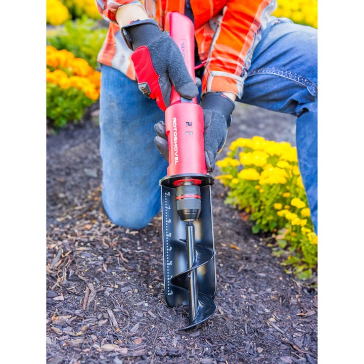 Rotoshovel 12V Handheld Electric Automatic Shovel Kit with (1) Battery, large image number 8