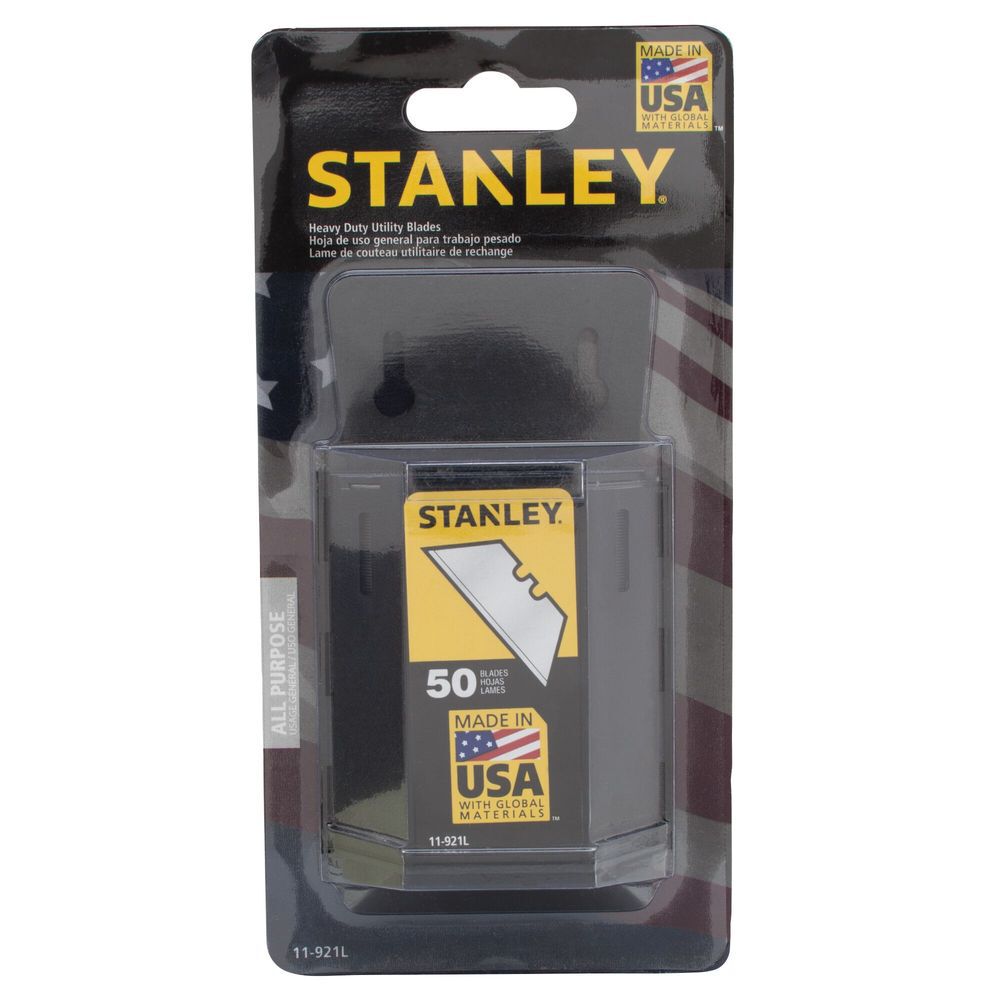 Stanley Heavy-Duty Steel Blades With Dispenser 50 Pieces, large image number 6