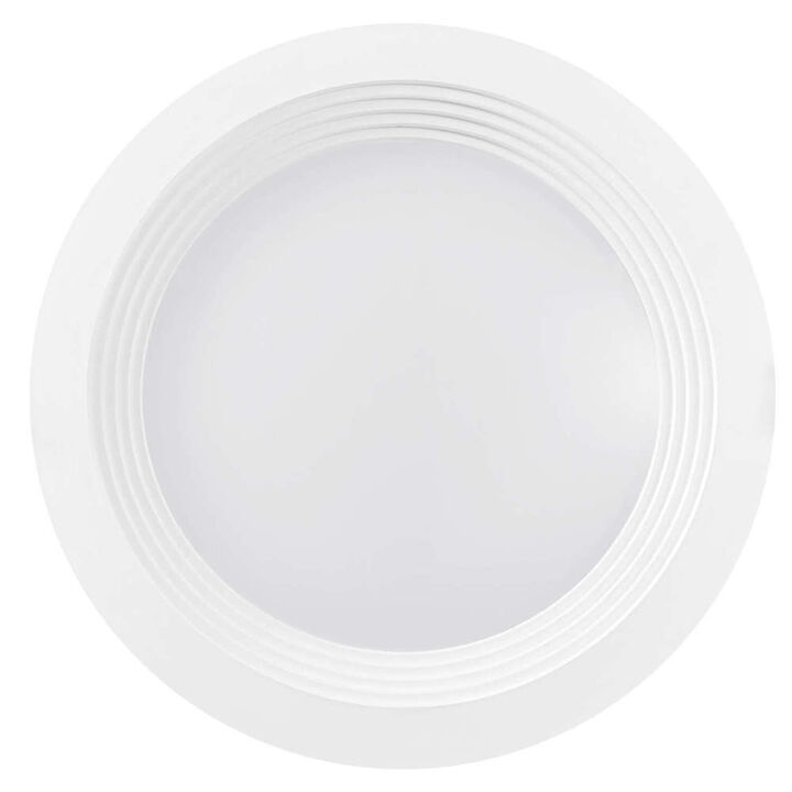 Globe Electric Value Pack Recessed Lighting Kit White Plastic LED, large image number 1