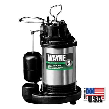 Wayne Water Systems 3/4HP Cast Iron Submersible Sump Pump, large image number 0