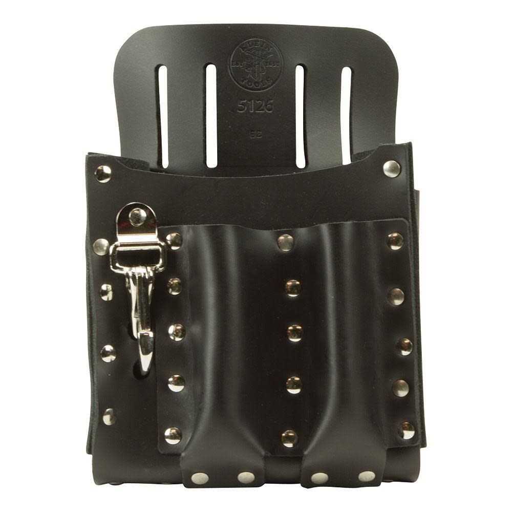 Klein Tools 5 Pocket Tool Pouch 6in x 8-3/4in, large image number 2