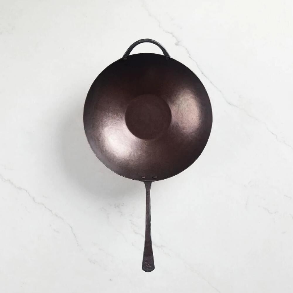 Smithey Ironware Carbon Steel Wok, large image number 4