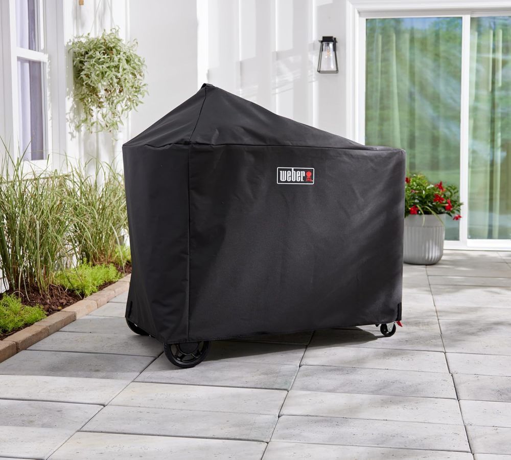 Weber Performer 22 Inch Premium Smart Grill Cover Black, large image number 4